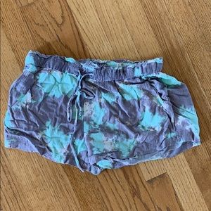 Splendid tie dye shorts